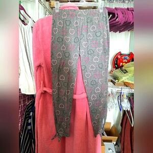 JUSTICE HEART PRINT JOGGERS SIZE 14-16